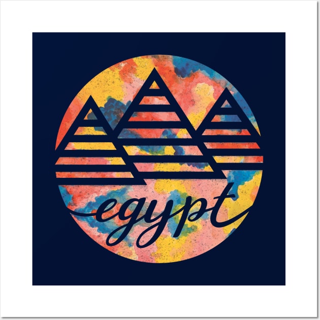 Egyptian Pyramids Wall Art by bettyjane88